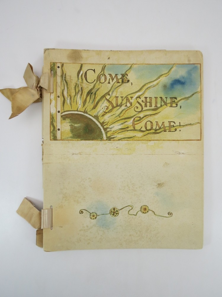 COME, SUNSHINE COME! From the French of Charles Vincent