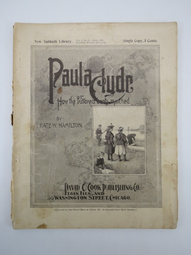 PAULA CLYDE, HOW THE BUTTONED BOOTS MARCHED (NEW SABBATH LIBRARY) JUNE 1899