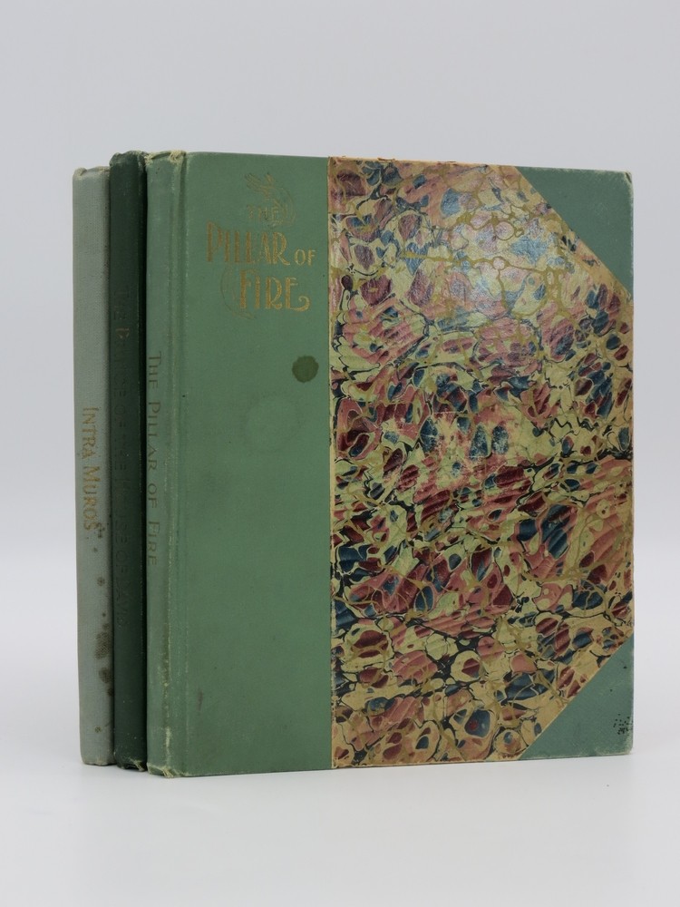 3 VOLUMES OF SABBATH LIBRARY: THE PILLAR OF FIRE; INTRA MUROS; THE PRINCE OF THE HOUSE OF DAVID