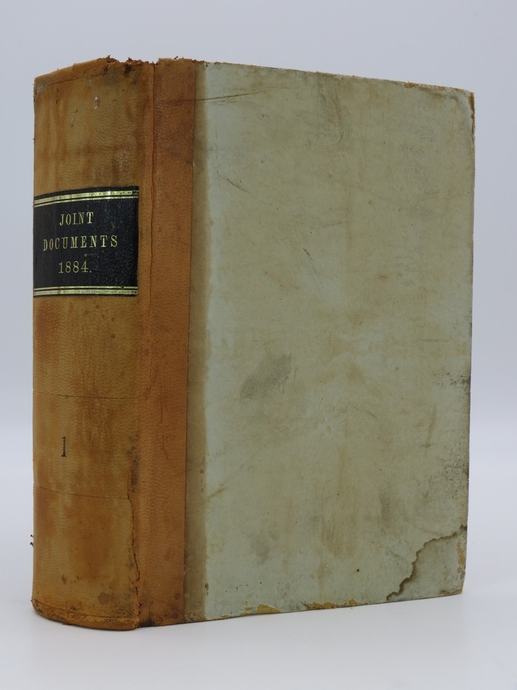 JOINT DOCUMENTS OF THE STATE OF MICHIGAN FOR THE YEAR 1884 (VOL. 1 ONLY)
