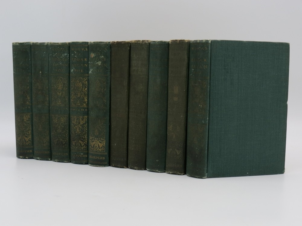 THE WORKS OF EDGAR ALLAN POE (COMPLETE 10 VOLUME SET)