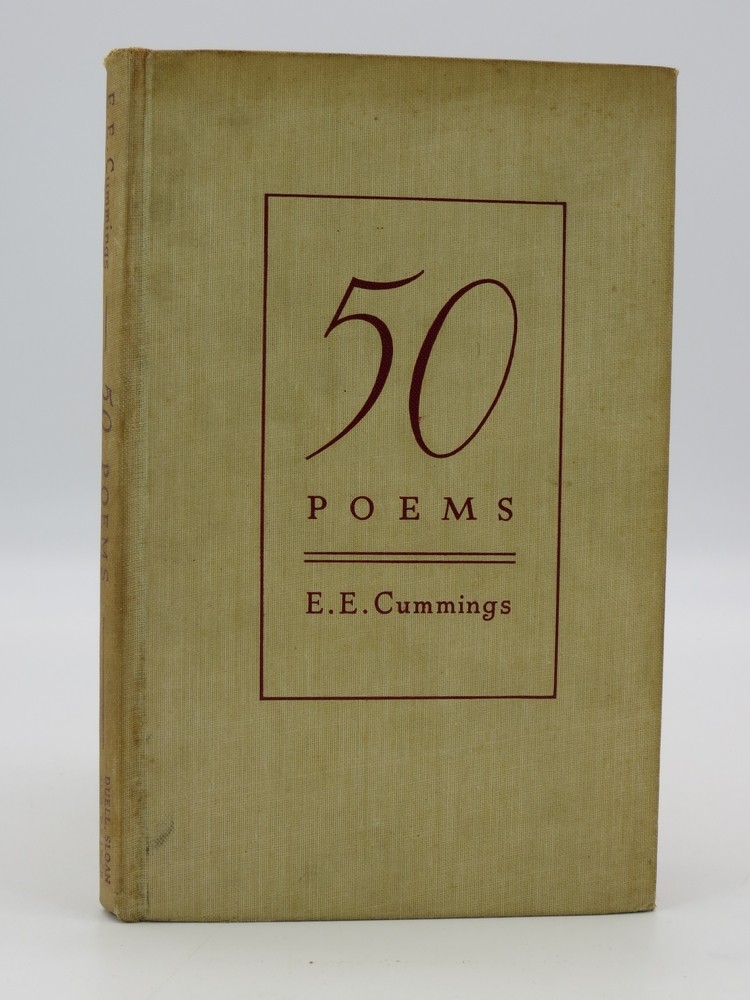 50 POEMS (DJ Protected by a Brand New, Clear, Acid-Free Mylar Cover)