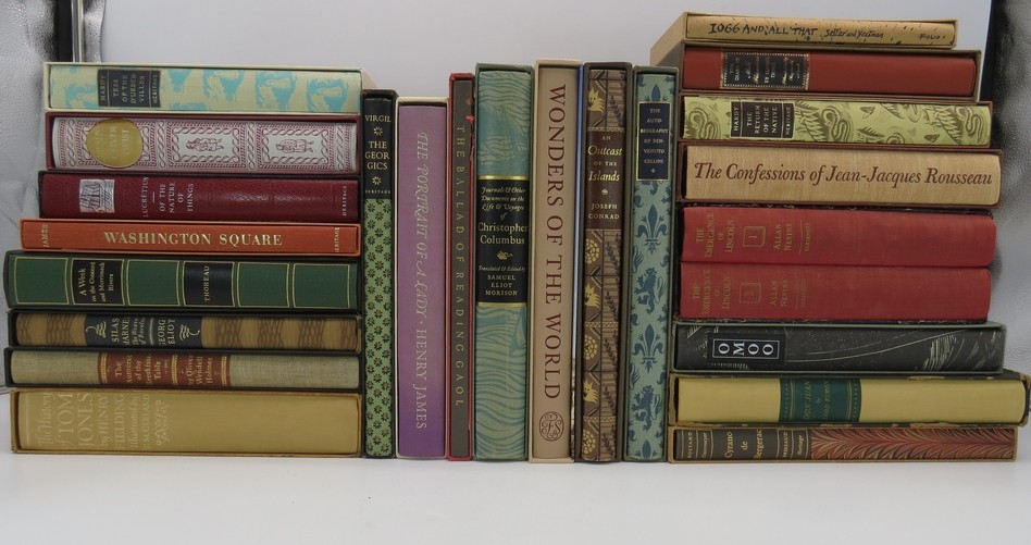 24 VOLUME COLLECTION OF BOOKS IN SLIPCASES