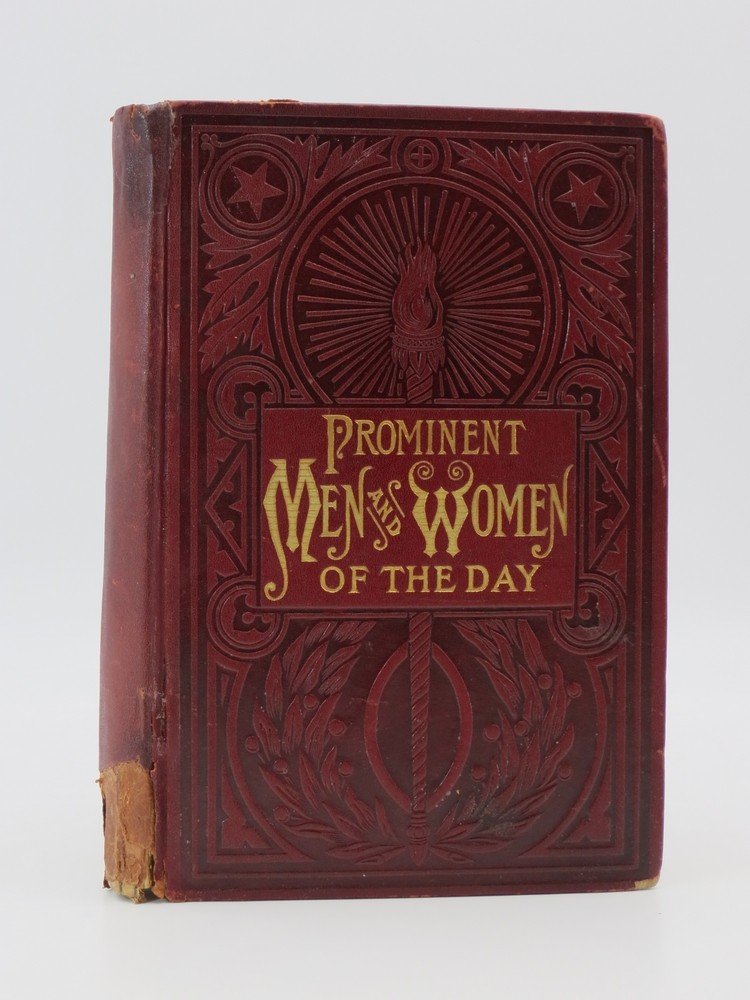 THE BIOGRAPHICAL REVIEW OF PROMINENT MEN AND WOMEN OF THE DAY (SALESMAN'S SAMPLE) With Biographical Sketches and Reminiscences