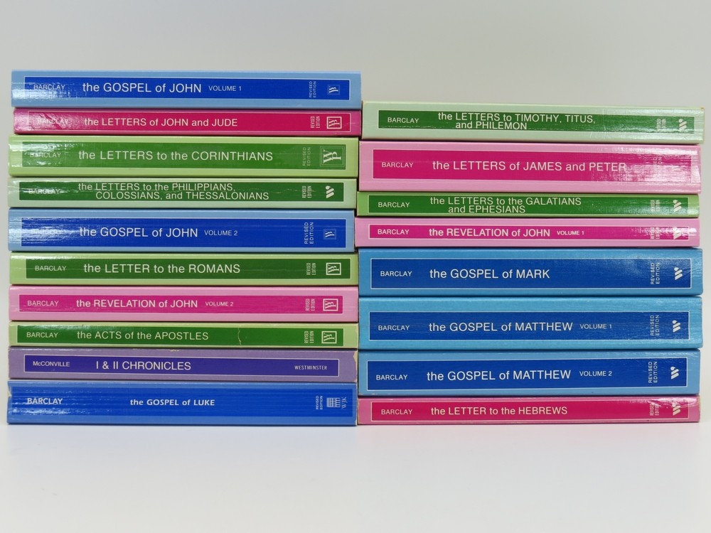 THE DAILY STUDY BIBLE SERIES (18 VOLUMES)