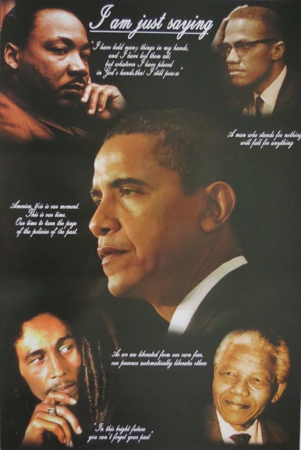 RARE BARACK OBAMA 2009 PRESIDENTIAL INAUGURATION SIGN POSTER 18