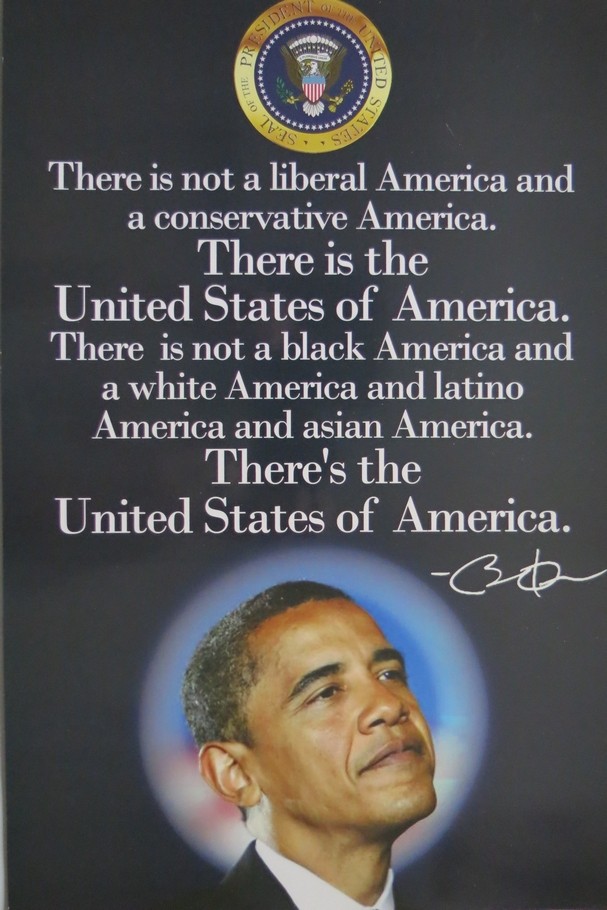 RARE BARACK OBAMA 2009 PRESIDENTIAL INAUGURATION SIGN POSTER 18
