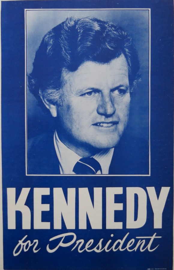 TED KENNEDY FOR PRESIDENT 1980 CAMPAIGN SIGN POSTER 22