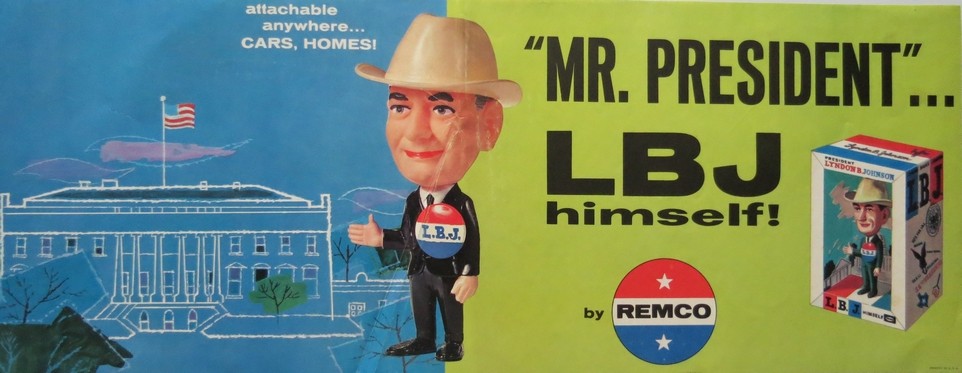 MR. PRESIDENT LYNDON B JOHNSON LBJ HIMSELF REMCO POSTER POSTER 22