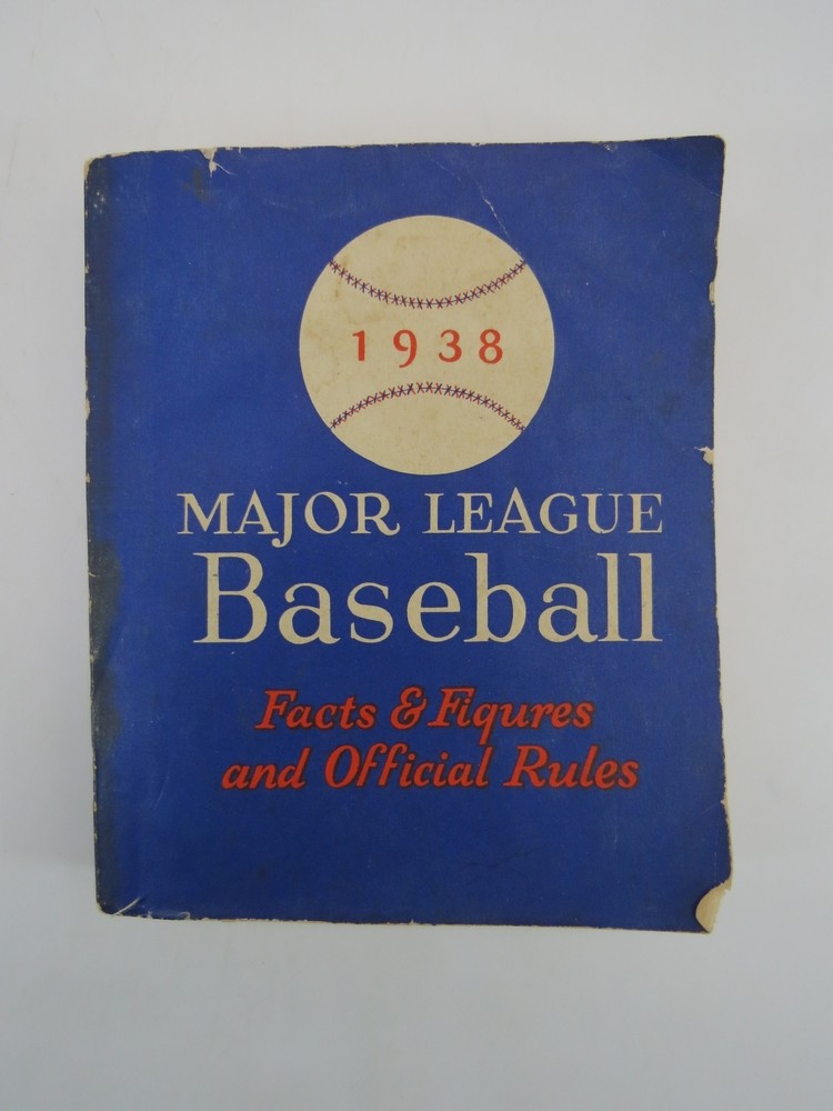 1938 MAJOR LEAGUE BASEBALL FACTS & FIGURES AND OFFICIAL RULES