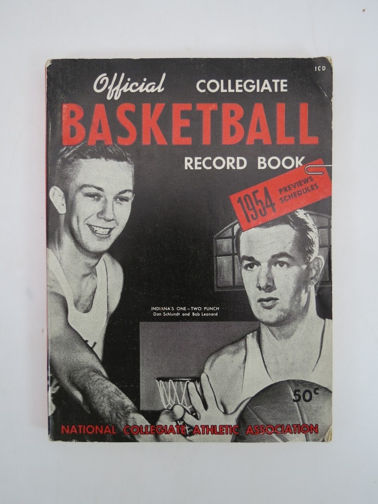 1954 OFFICIAL COLLEGIATE BASKETBALL RECORD BOOK
