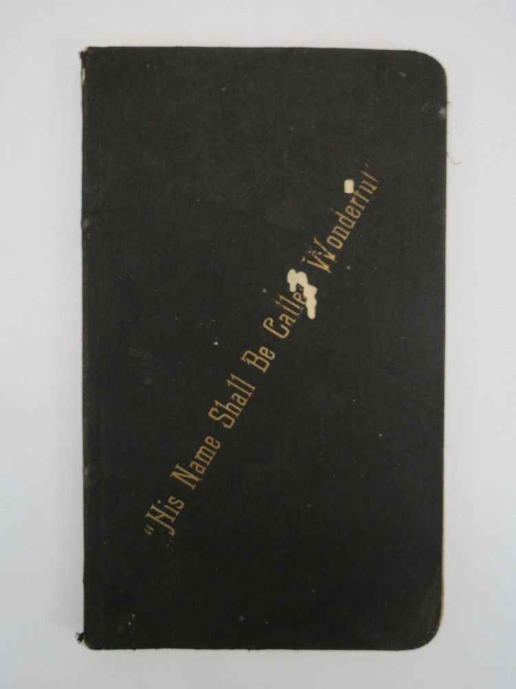 SABBATH LESSONS FOR THE YOUNG ON THE LIFE OF CHRIST; Accompanied by Cut Cardboard Pictures Illustrative of the Text 