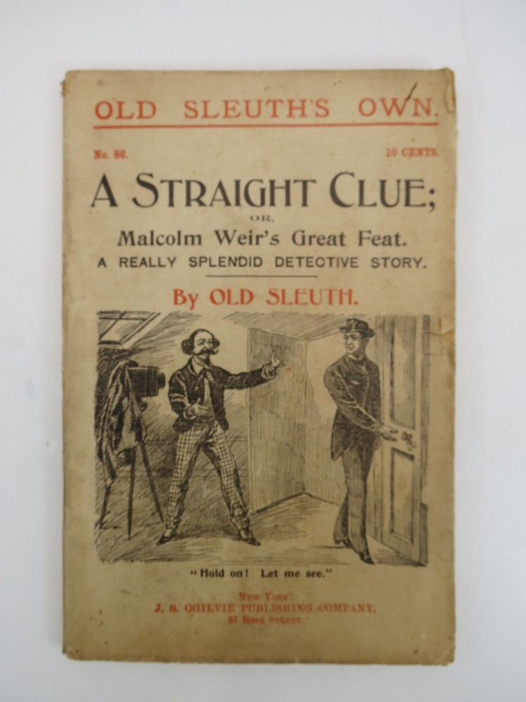 A STRAIGHT CLUE; OR, MALCOLM WEIR'S GREAT FEAT