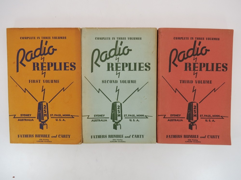 RADIO REPLIES (COMPLETE IN 3 VOLUMES)