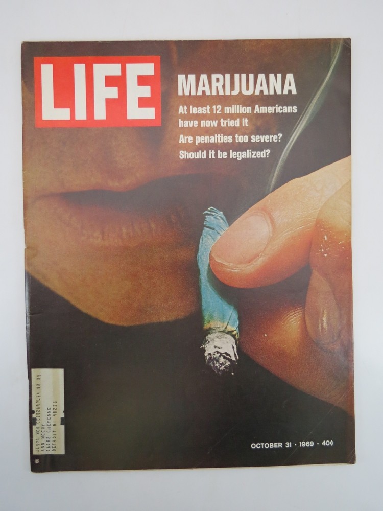 LIFE MAGAZINE - OCTOBER 31, 1969 (MARIJUANA)