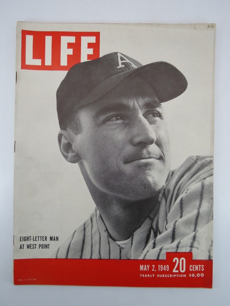 LIFE MAGAZINE - MAY 2, 1949 (EIGHT-LETTER MAN AT WEST POINT)