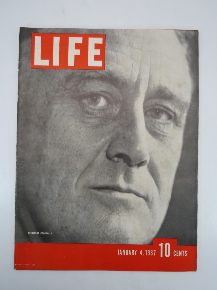 LIFE MAGAZINE, JANUARY 4, 1937 (PRESIDENT ROOSEVELT)