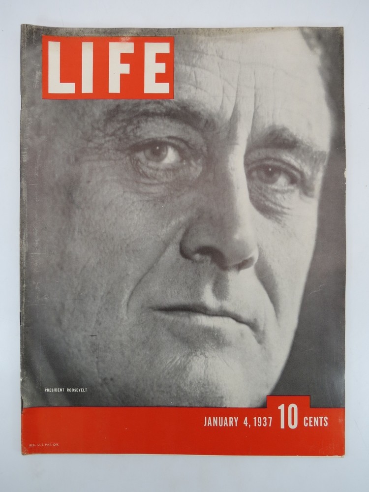 LIFE MAGAZINE, JANUARY 4, 1937 (PRESIDENT ROOSEVELT)