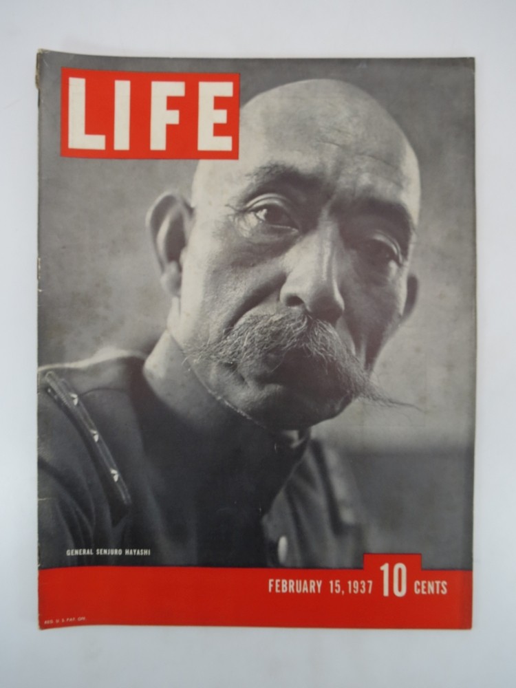 LIFE MAGAZINE, FEBRUARY 15, 1937 (GENERAL SENJURO HAYASHI)
