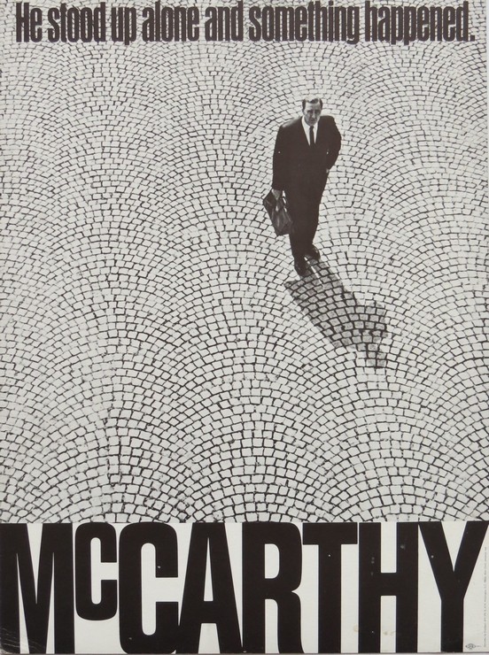 1968 EUGENE MCCARTHY FOR PRESIDENT HE STOOD ALONE AND SOMETHING HAPPENED 23