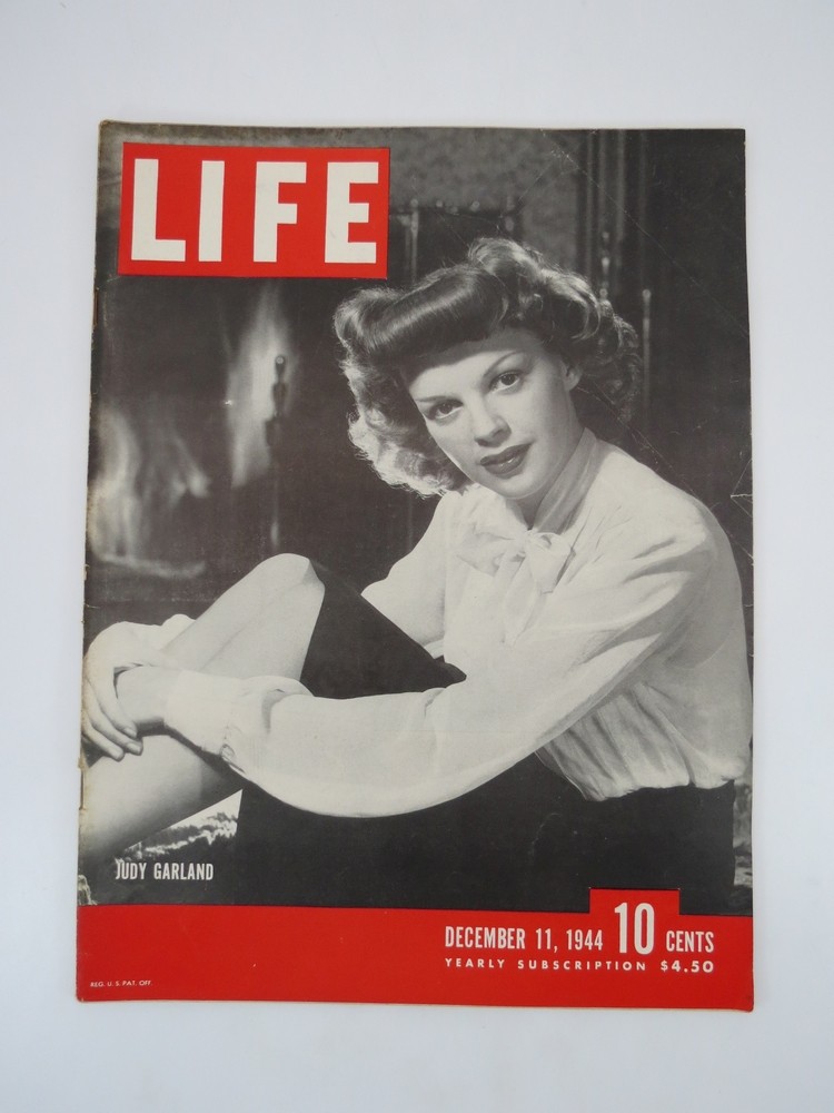 LIFE MAGAZINE - DECEMBER 11, 1944 (JUDY GARLAND COVER)
