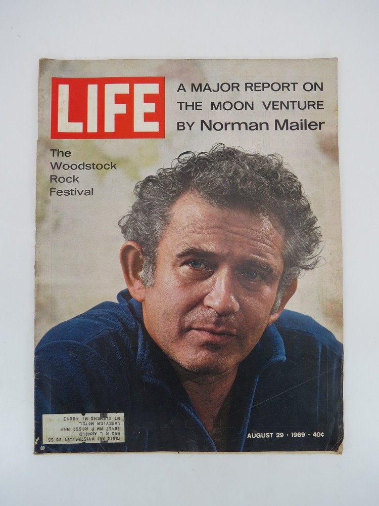LIFE MAGAZINE AUGUST 29, 1969 (WOODSTOCK ROCK FESTIVAL; NORMAN MAILER THE MOON VENTURE