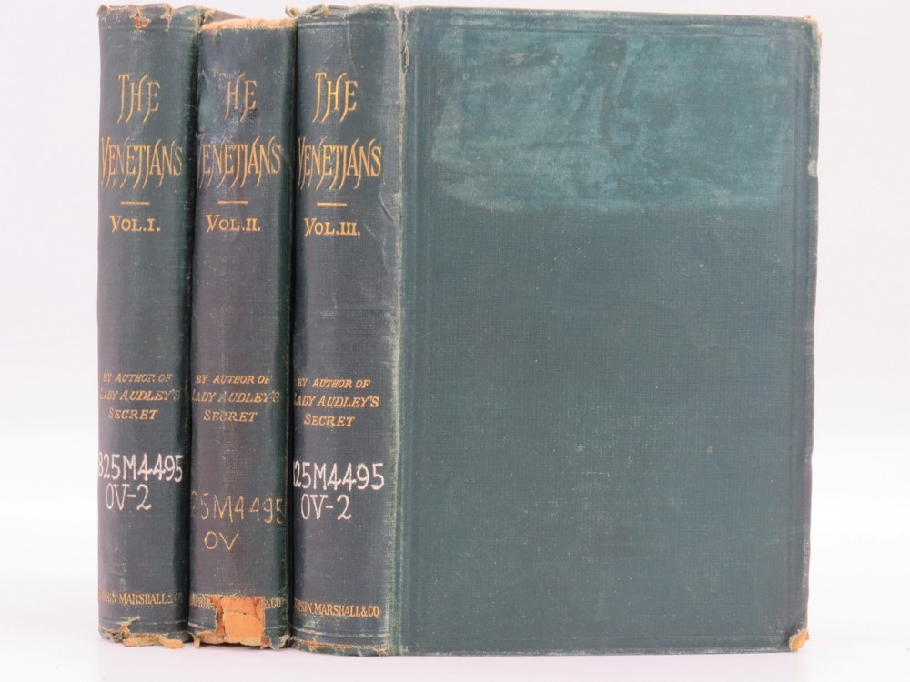THE VENETIANS (COMPLETE 3 VOLUME SET) A Novel