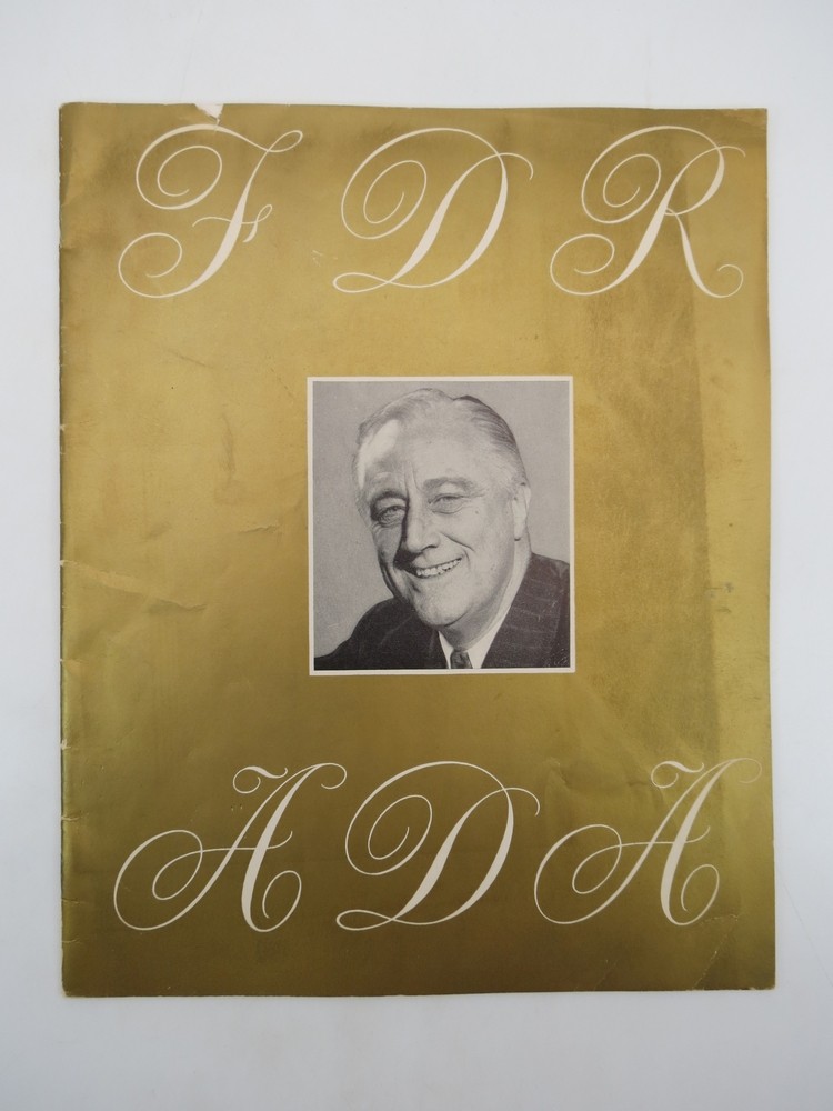 ANNUAL ROOSEVELT DAY DINNER PROGRAM JANUARY 27, 1950, CHICAGO, ILLINOIS