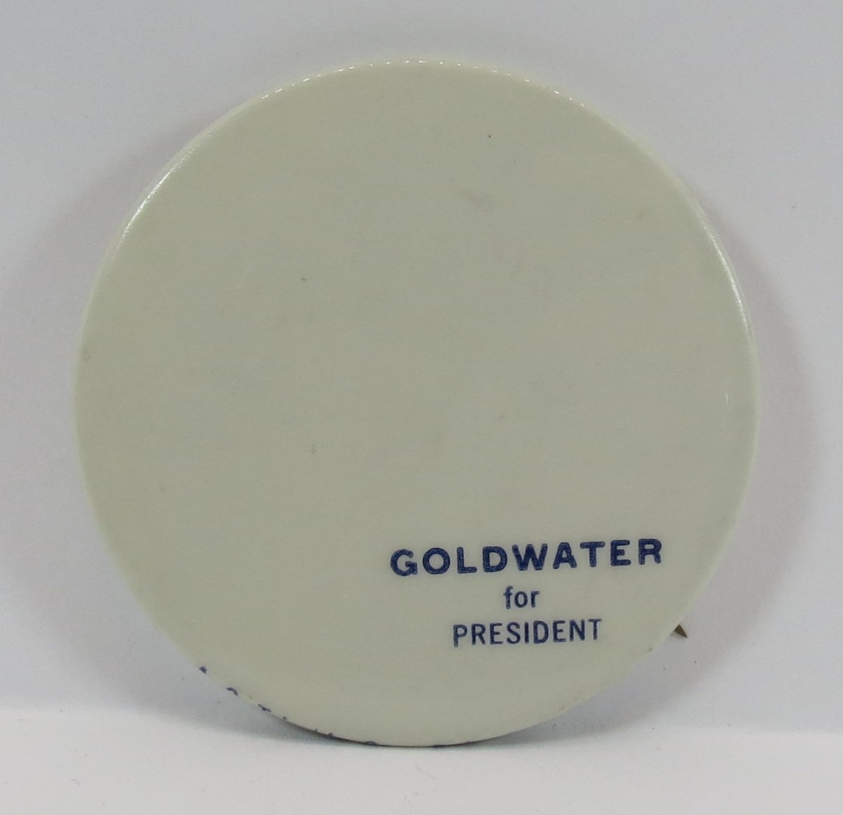 BARRY GOLDWATER FOR PRESIDENT CONVERSATIONAL HOOK BUTTON 2.25