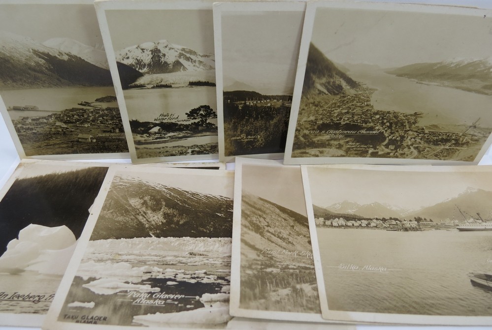 1930S ALASKA PHOTO COLLECTION OF 8 BY WINTER & POND