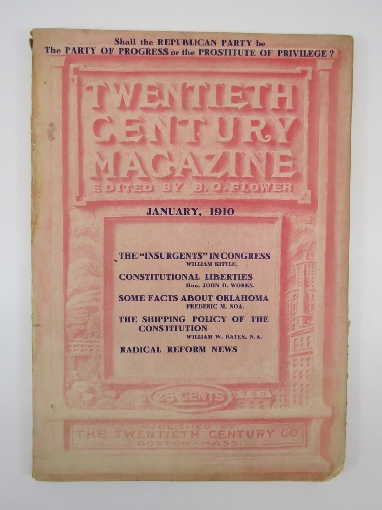 TWENTIETH CENTURY MAGAZINE (JANUARY, 1910)
