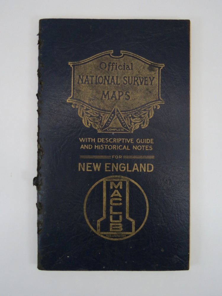 THE OFFICIAL NATIONAL SURVEY MAPS AND GUIDE FOR NEW ENGLAND