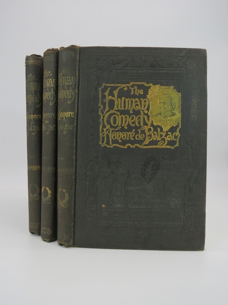 THE HUMAN COMEDY (COMPLETE 3 VOLUME SET) ; Being the Best Novels from the 