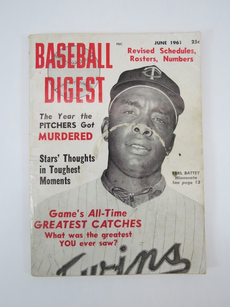 Image for BASEBALL DIGEST VOLUME 20, NUMBER 5 (JUNE, 1961) BASEBALL DIGEST VOLUME 20, NUMBER 5 (JUNE, 1961)