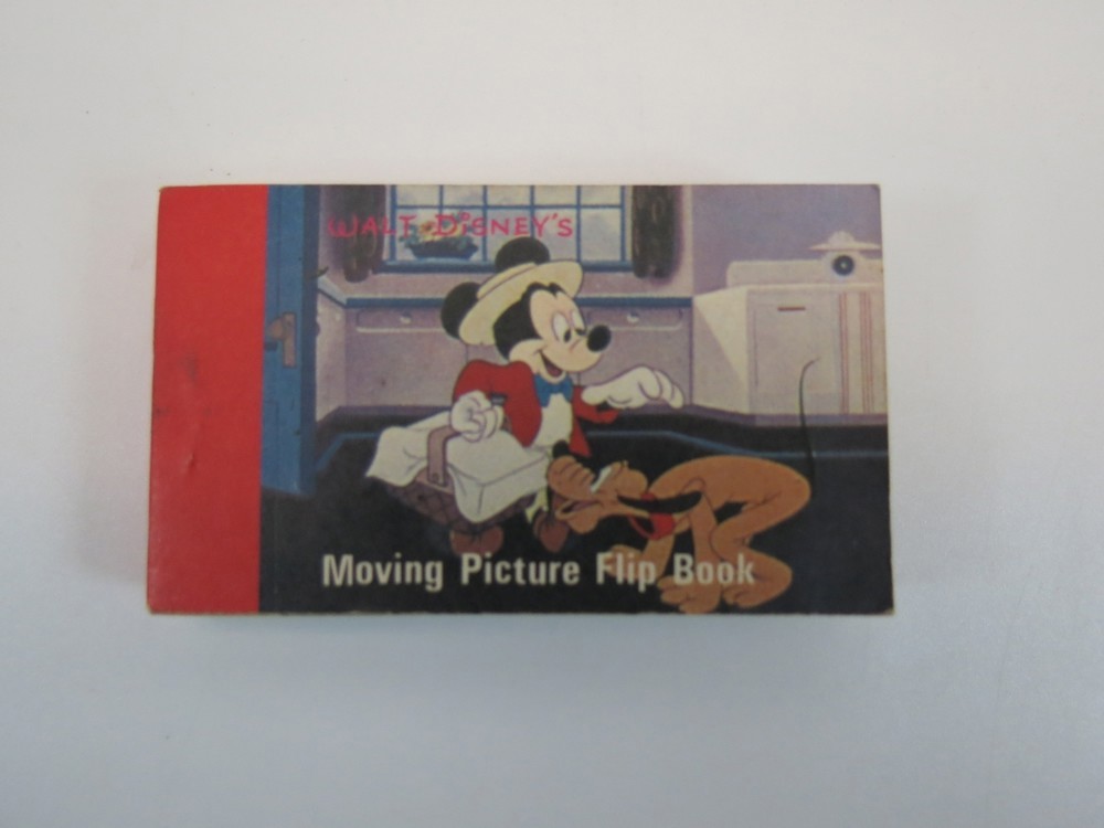 WALT DISNEY'S MOVING PICTURE FLIP BOOK (MINIATURE BOOK)