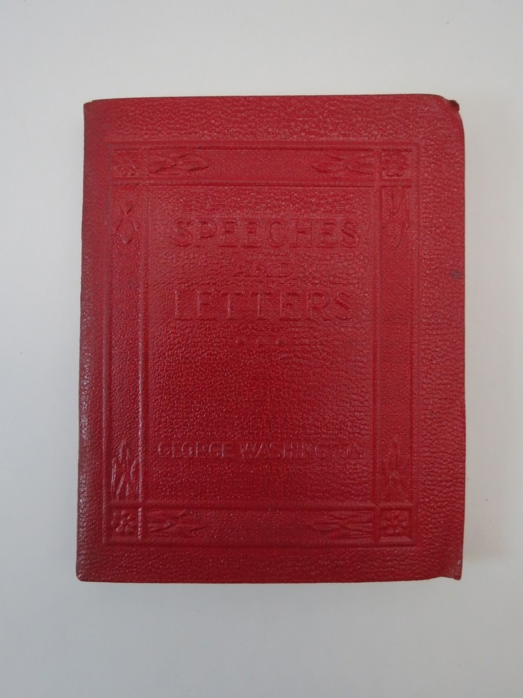 SPEECHES & LETTERS OF GEORGE WASHINGTON (MACRO MINIATURE BOOK)