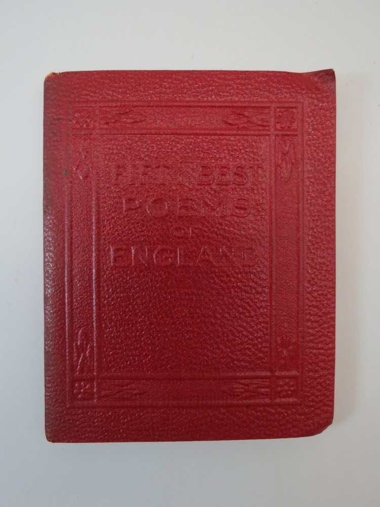 FIFTY BEST POEMS OF ENGLAND (MACRO MINIATURE BOOK)