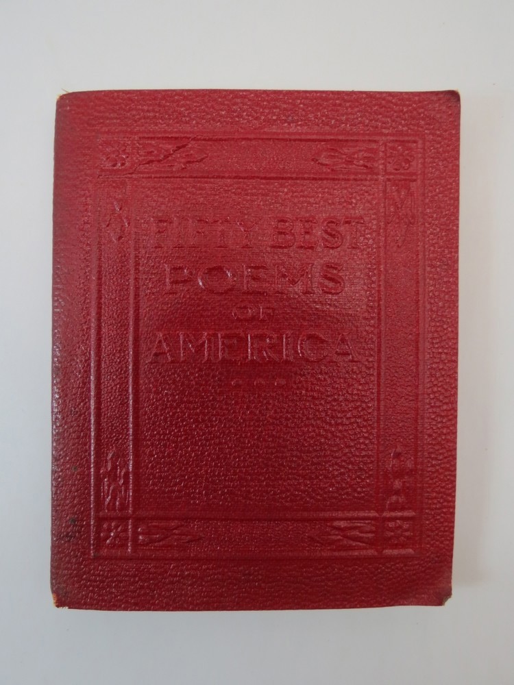 FIFTY BEST POEMS OF AMERICA (MACRO MINIATURE BOOK)