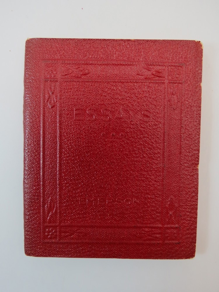 ESSAYS (MACRO MINIATURE BOOK)