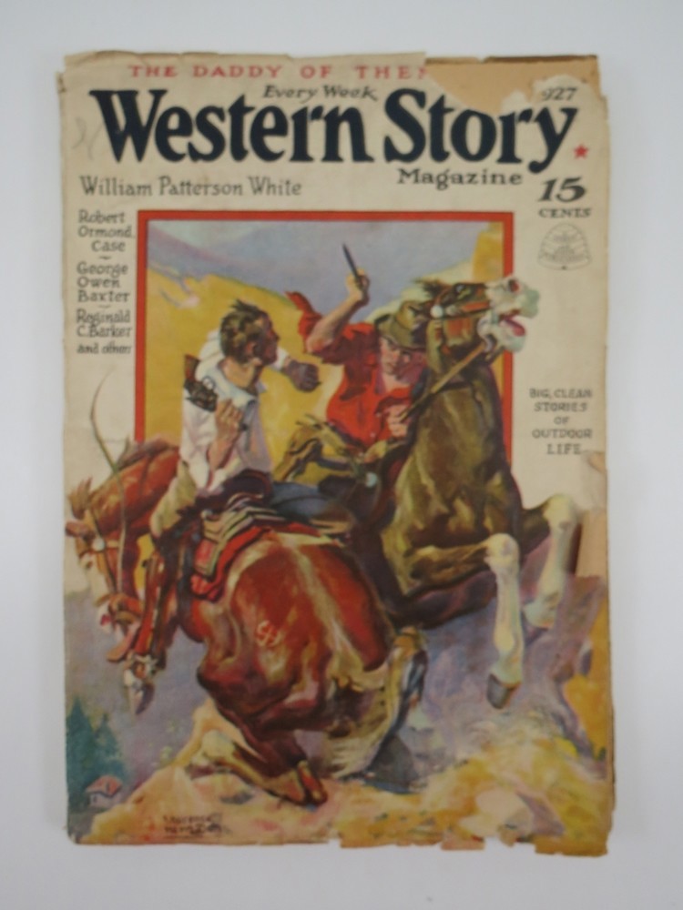 WESTERN STORY MAGAZINE (OCTOBER 15, 1927)