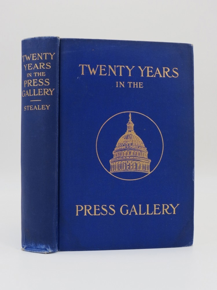 TWENTY YEARS IN THE PRESS GALLERY; A Concise History of Important Legislation from the 48th to the 58th Congress