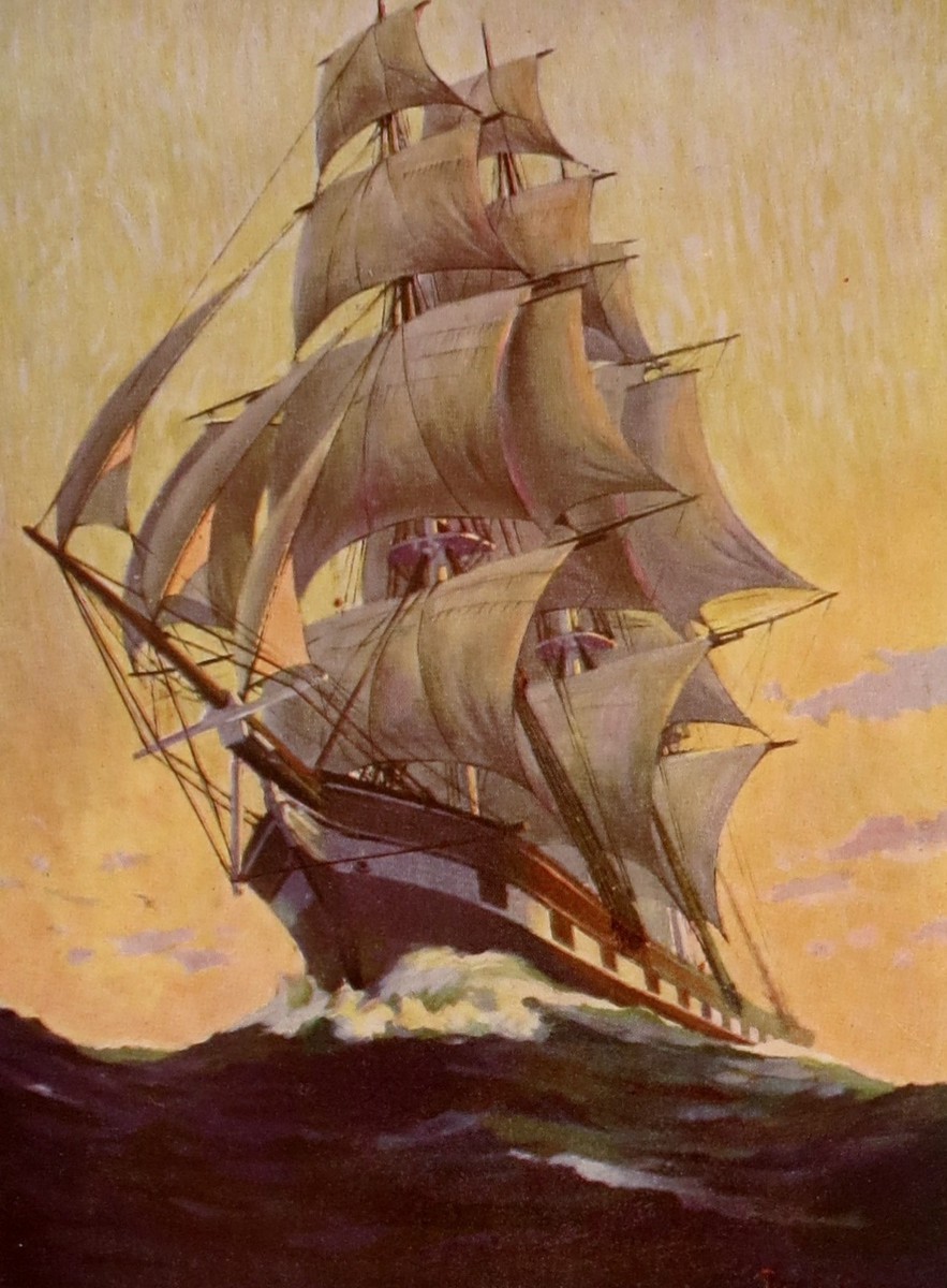 1920S NAVY NAVAL SHIP PRINT