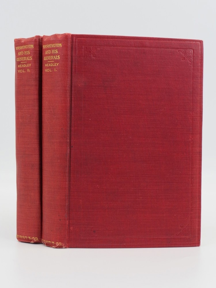WASHINGTON AND HIS GENERALS (COMPLETE 2 VOLUME SET)