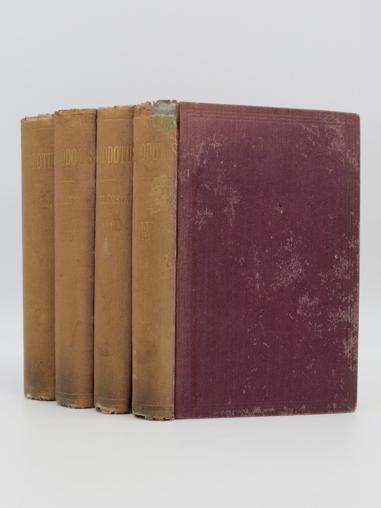 THE HISTORY OF HERODOTUS (COMPLETE 4 VOLUME SET)