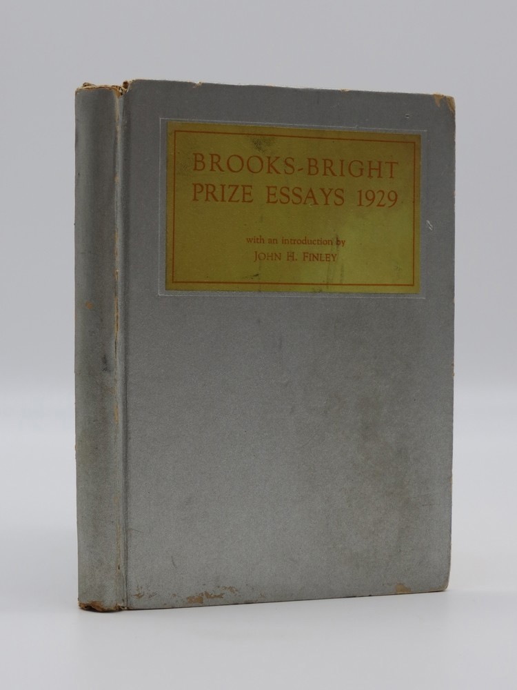 BROOKS-BRIGHT PRIZE ESSAYS 1929
