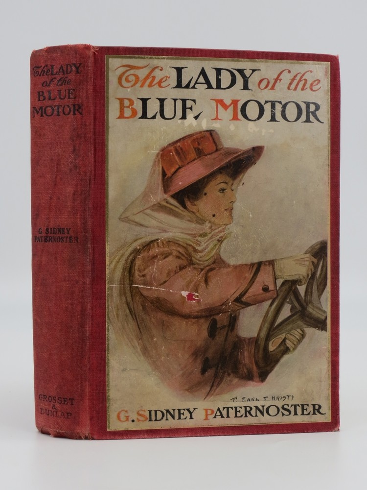THE LADY OF THE BLUE MOTOR