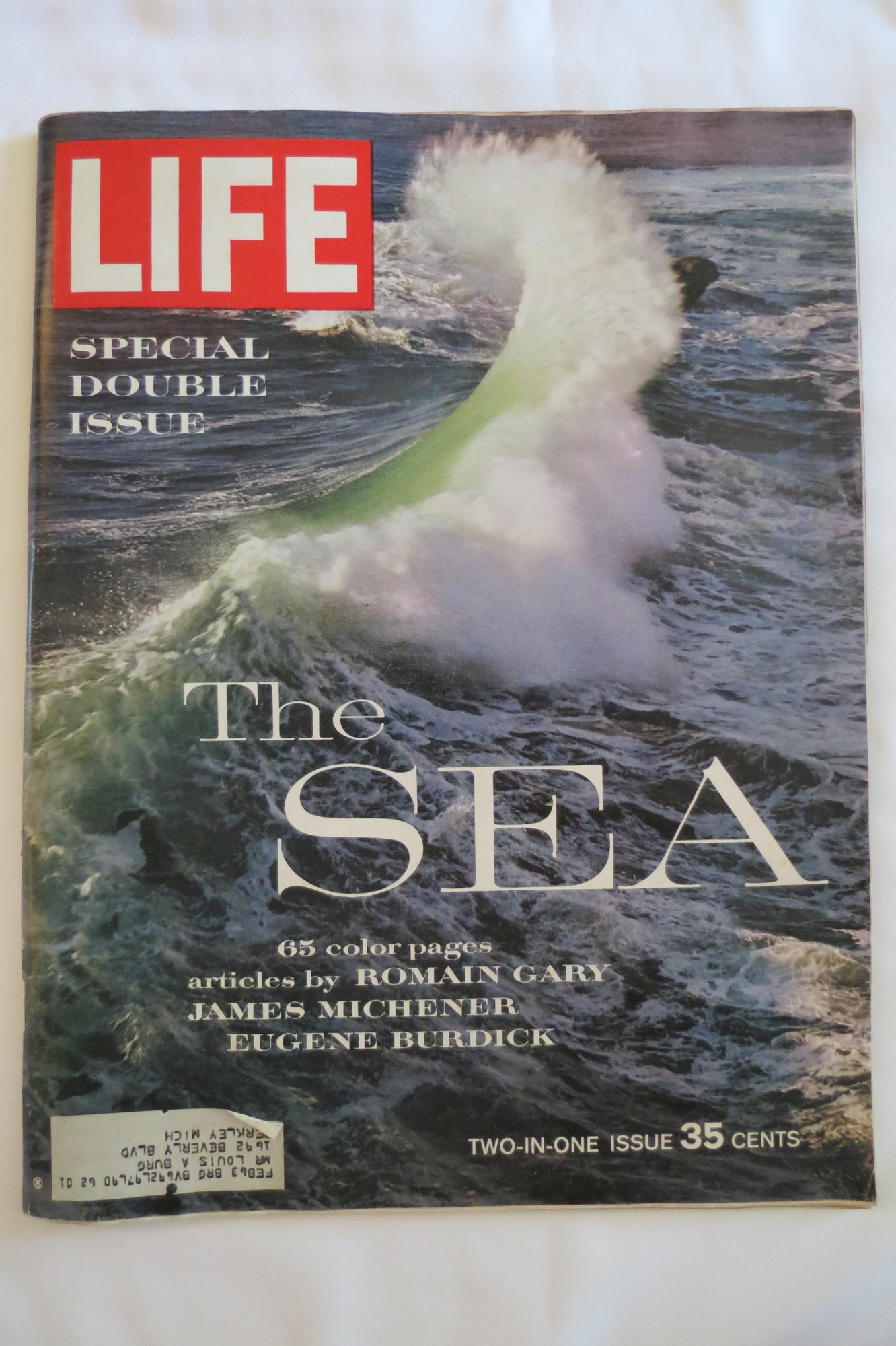 JULY 26, 1963 ISSUE LIFE MAGAZINE TUESDAY WELD ON COVER