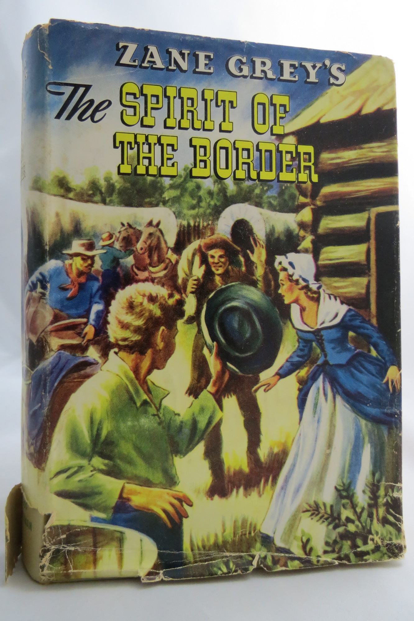 Image for ZANE GREY'S THE SPIRIT OF THE BORDER (DJ protected by a brand new, clear, acid-free mylar cover)