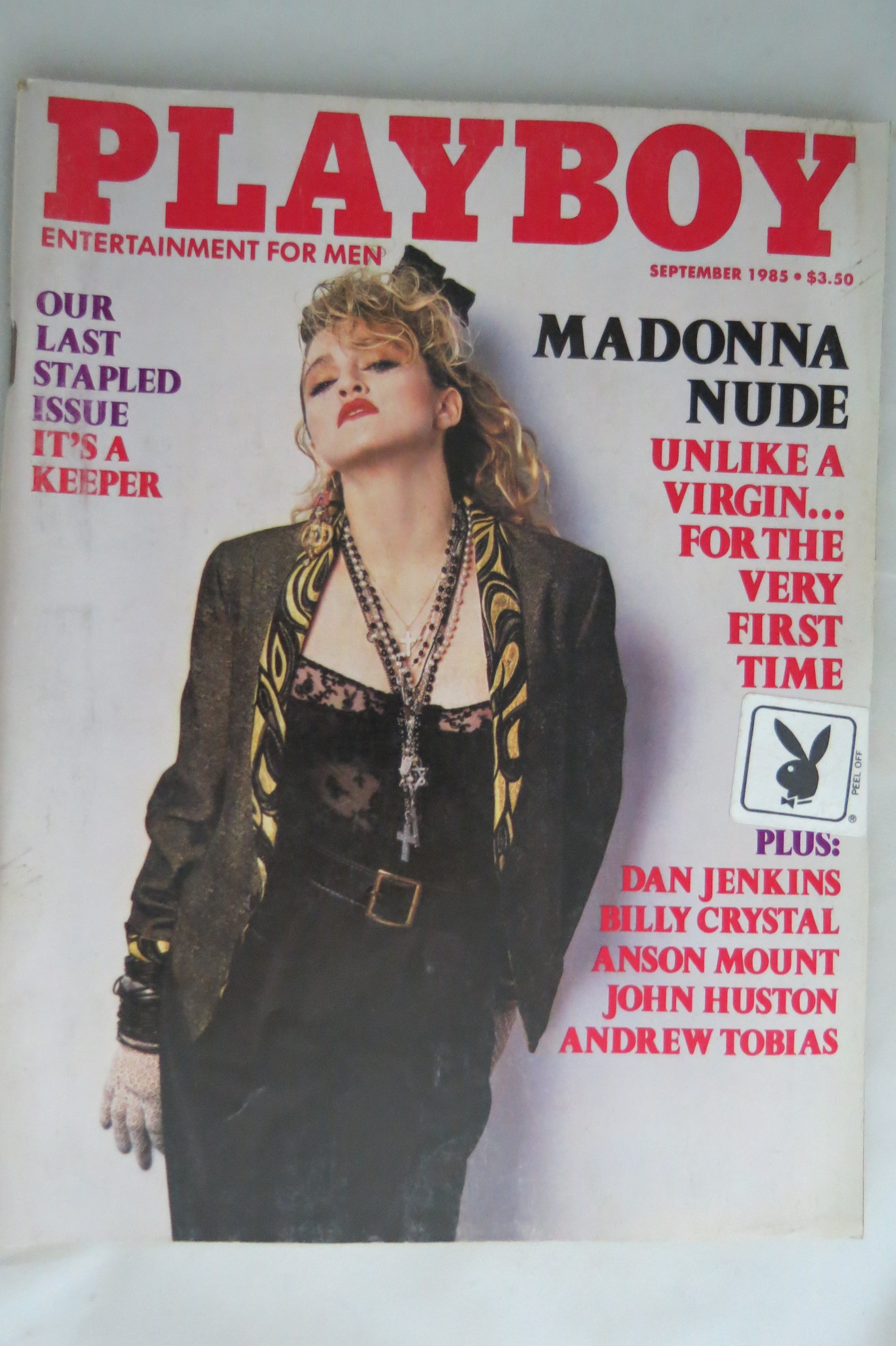 PLAYBOY MAGAZINE MADONNA NUDE SEPTEMBER 1985