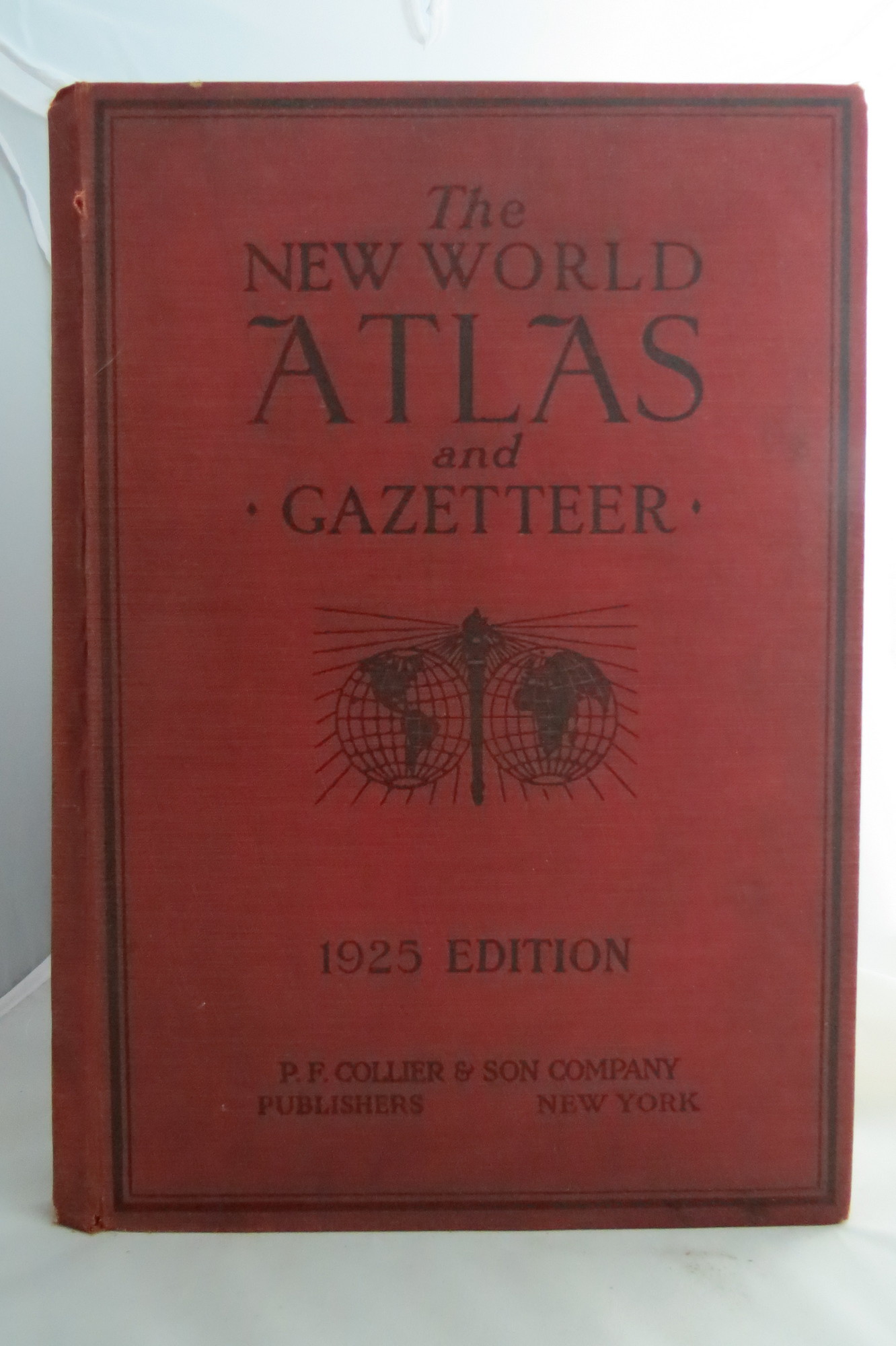 Image for THE NEW WORLD ATLAS AND GAZETTEER 1925 Edition